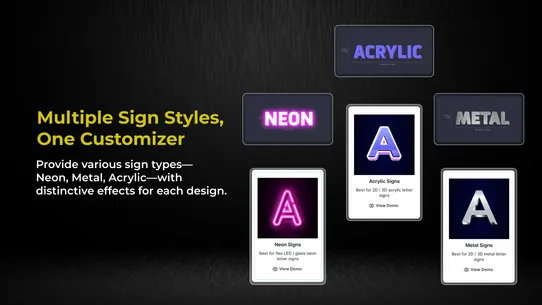 Zepto Sign Customizer screenshot