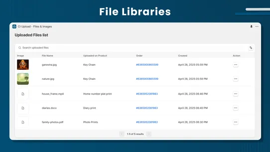 CI Upload ‑ Files &amp; Images screenshot