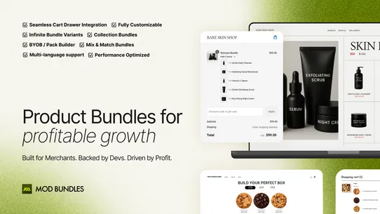 MOD Product Bundles screenshot