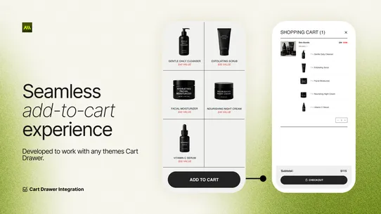 MOD Product Bundles screenshot