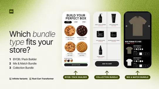 MOD Product Bundles screenshot