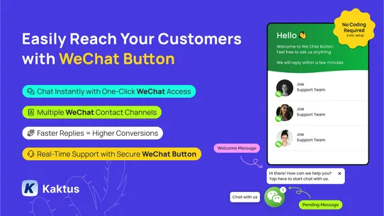 K: WeChat Button screenshot