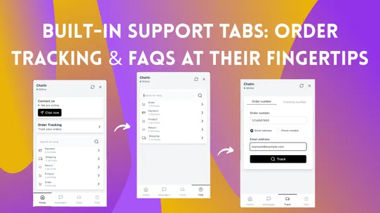 ChatIn: 24/7 AI Chat Support screenshot