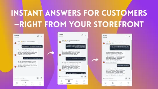 ChatIn: 24/7 AI Chat Support screenshot