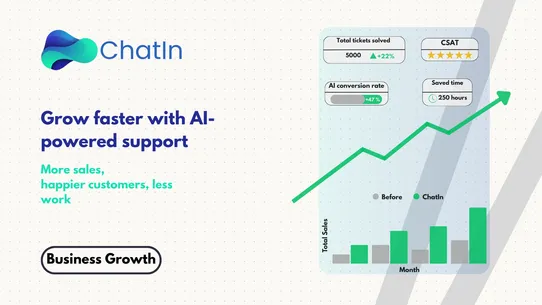 ChatIn: AI Chatbot Support screenshot