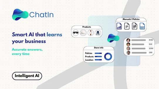ChatIn: AI Chatbot Support screenshot