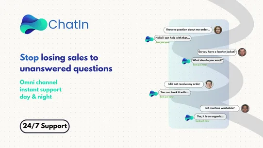ChatIn: AI Chatbot Support screenshot