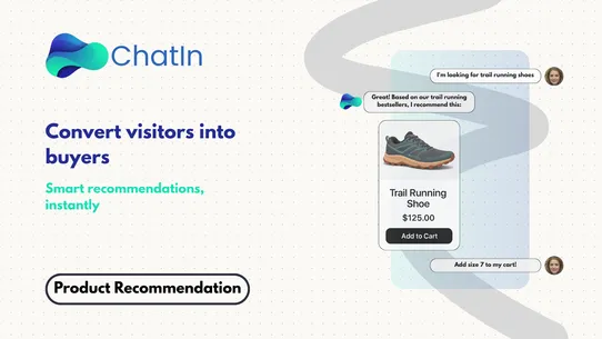 ChatIn: AI Chatbot Support screenshot