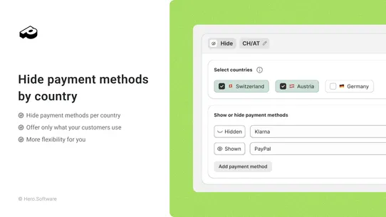 Payment Rules Payment Hero screenshot