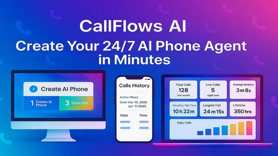 CallFlows ‑ AI Phone Agent screenshot