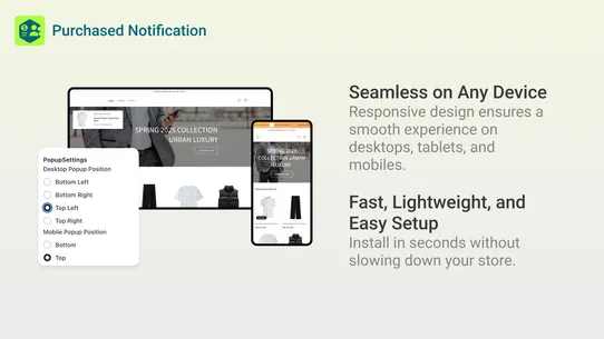 Genius Sales Banner &amp; PopUp screenshot