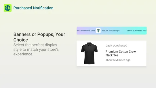 Genius Sales Banner &amp; PopUp screenshot