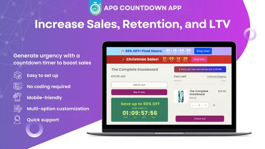 APG Countdown Timer Bar screenshot
