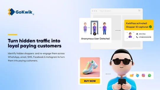 KwikEngage Cart Recovery + WA screenshot