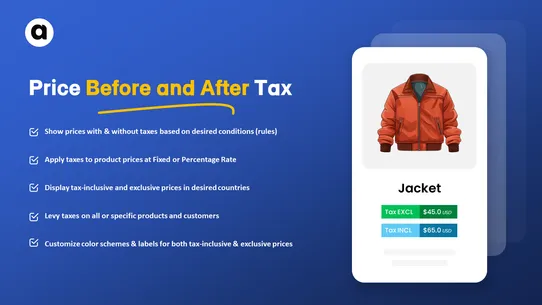 Price Before &amp; After Tax screenshot