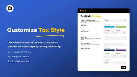 Price Before &amp; After Tax screenshot