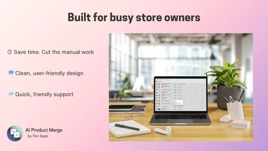 Fav AI Merger - Merge Products screenshot