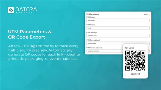 Datora | Track &amp; Shorten Links screenshot