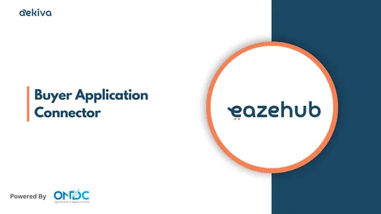 Eazehub ONDC Buyer Connector screenshot