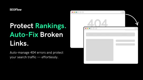 SEOFlow – 404 Link Redirect screenshot