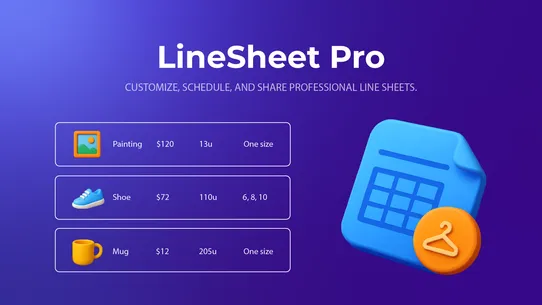LineSheet Pro: B2B Catalog screenshot
