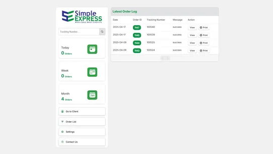 simpleexpress screenshot