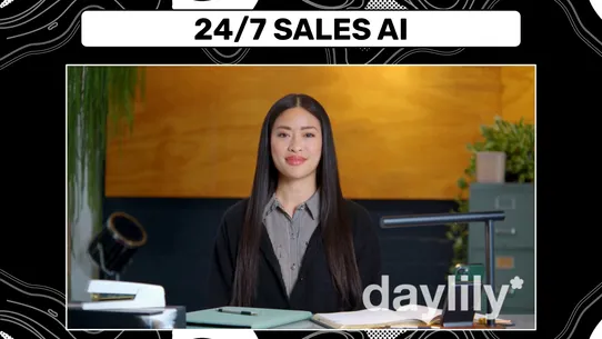 Daylily: AI Avatar Sales Popup screenshot