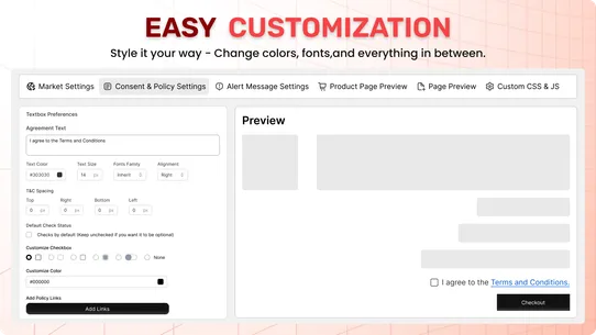 Terms and Conditions Pro screenshot