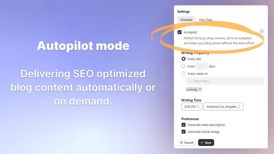 Agent: AI Blog Copywriter screenshot