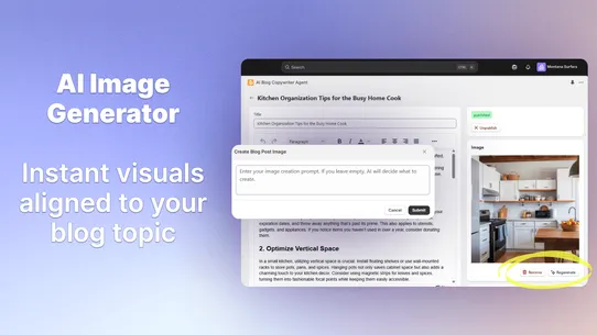 Agent: AI Blog Copywriter screenshot