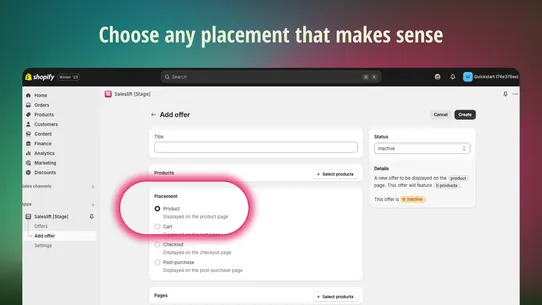 Salelift screenshot
