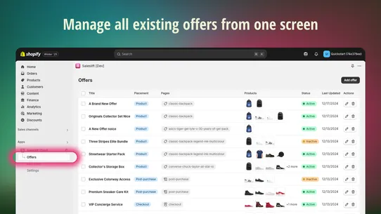 Salelift screenshot