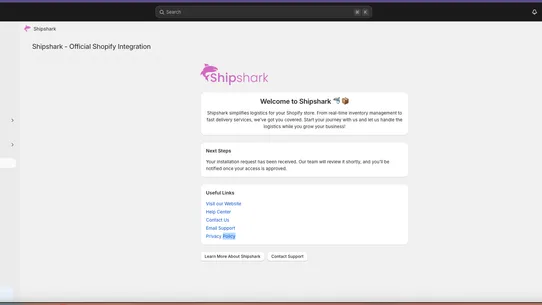 Shipshark ‑ Tech driven 3PL screenshot