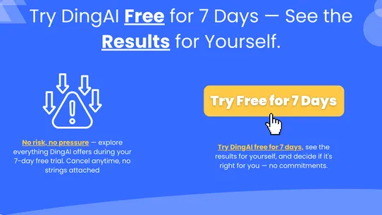 DingAI‑ Conversion Rate Survey screenshot