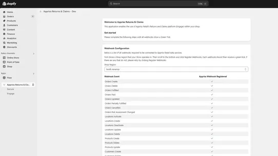 Appriss Returns &amp; Claims screenshot