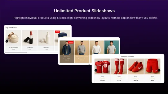 SV‑Collection &amp; Product Slider screenshot