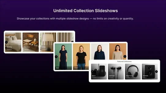 SV‑Collection &amp; Product Slider screenshot