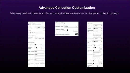 ShopVisual ‑ Collection Slider screenshot