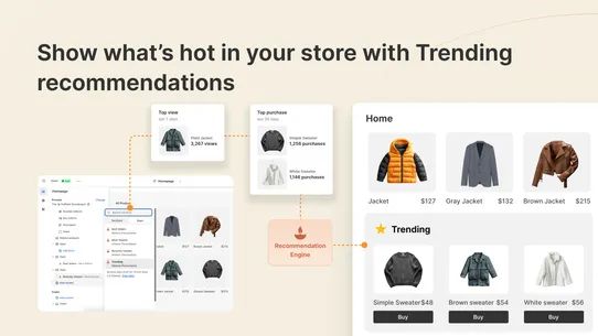 Athenix Product Recommendation screenshot