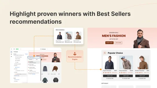 Athenix Product Recommendation screenshot