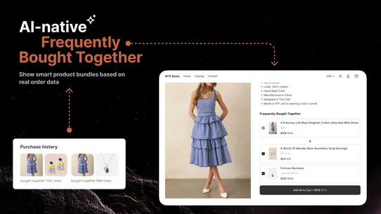 AI Product Recommendations ATX screenshot