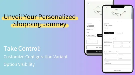 Sectionly:Product Options screenshot