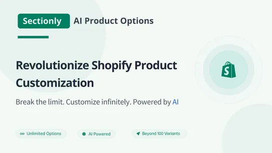 Sectionly:AI Product Options screenshot