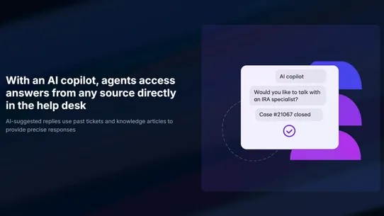 Ticket Plus Helpdesk &amp; Chatbot screenshot