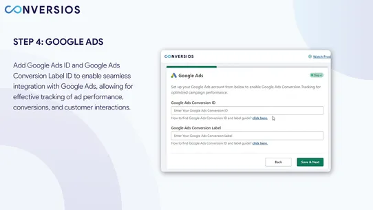 Conversios GA4 &amp; Ads Tracking screenshot