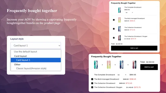 Fox Upsell &amp; Cross Sell screenshot