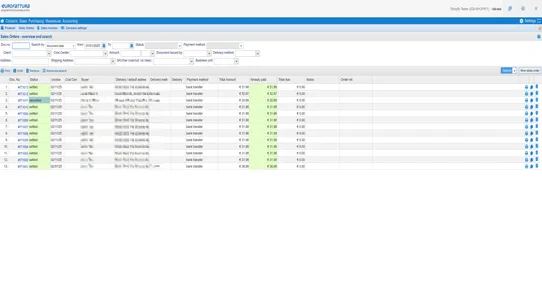 Eurofattura ERP Italy screenshot