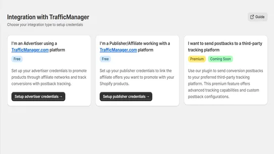 TM ‑ S2S Postback Plugin screenshot