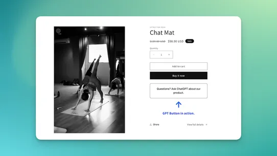 GPTButton: Your AI Salesperson screenshot
