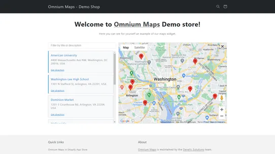 Omnium Maps screenshot